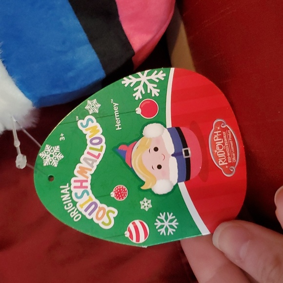 Hermey the Elf Squishmallows Holiday Plush 8" - Picture 3 of 4